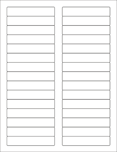 WL-200 address label template vector graphics